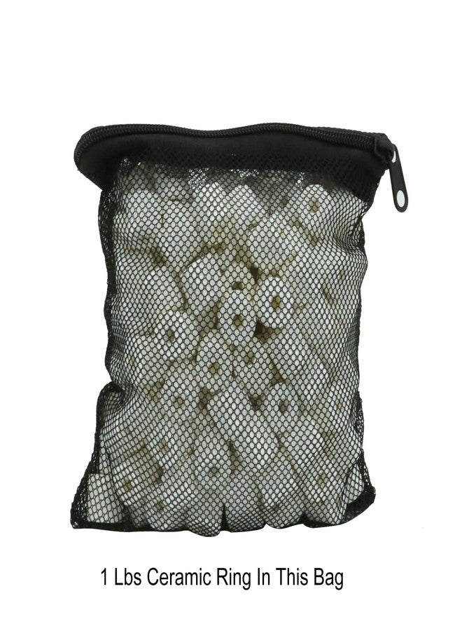 ALEGI 10 pcs Aquarium Filter Media Bags with Zipper, Mesh Reusable Bags for Aquarium Filter Media (6" x 5") - Image 3